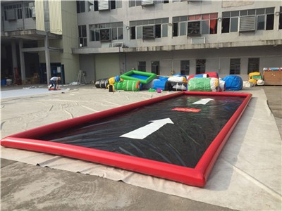Portable PVC Containment Mats Cleaning Inflatable Car Wash Mat BY-SP-054